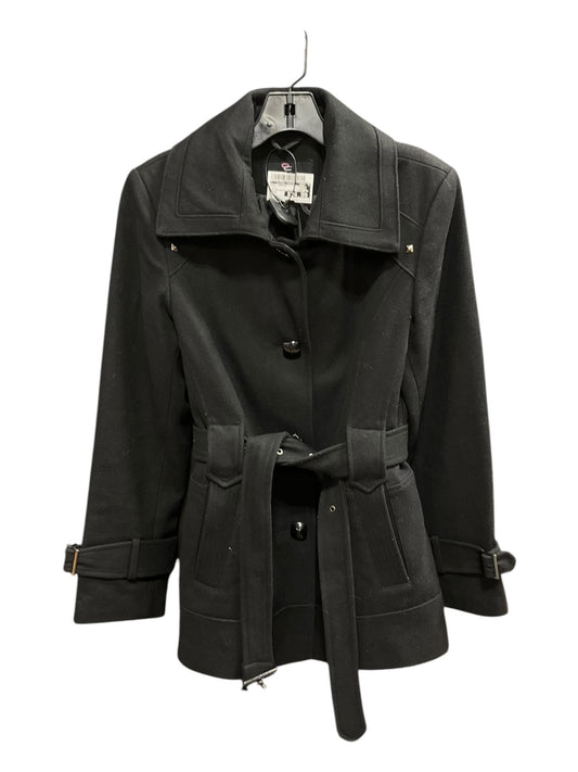 Coat Peacoat By Clothes Mentor In Black, Size: M