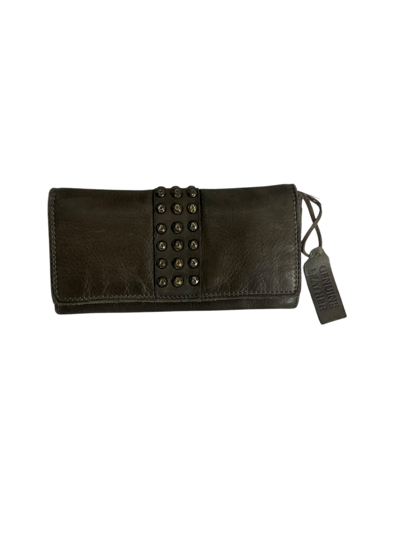 Wallet Leather By Clothes Mentor, Size: Medium