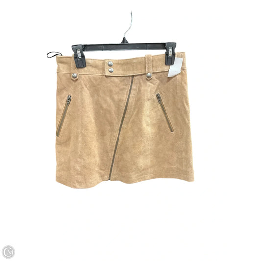 Skirt Mini & Short By Blanknyc In Tan, Size: 8