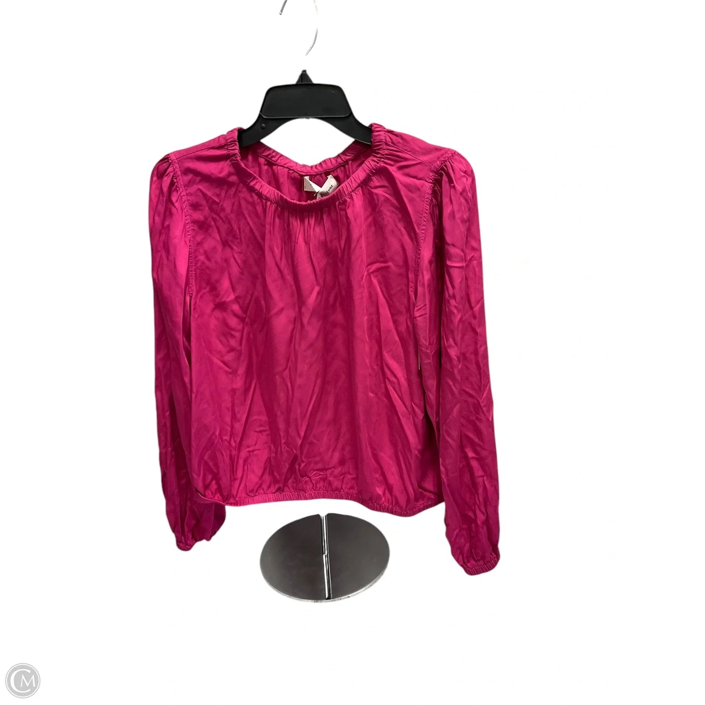 Top Long Sleeve By Cloth & Stone In Pink, Size: L