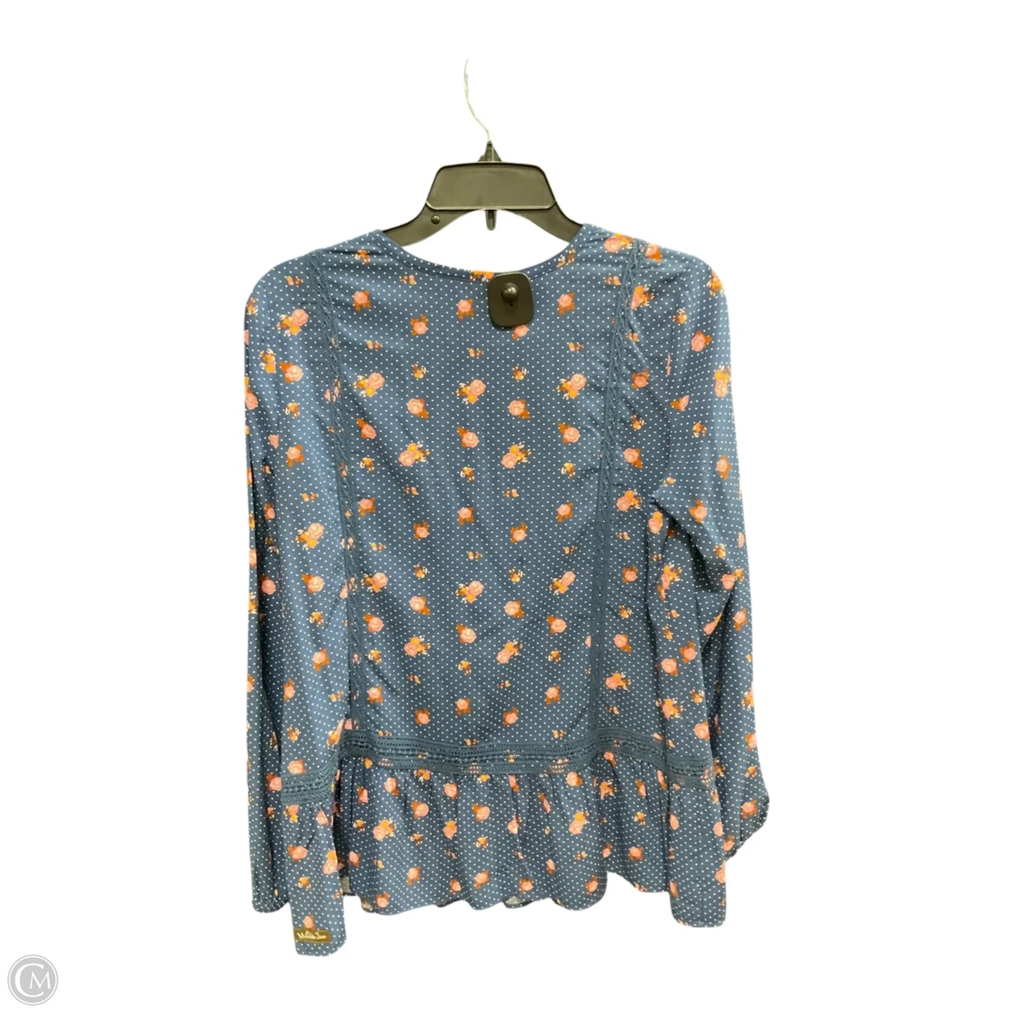 Top Long Sleeve By Matilda Jane In Floral Print, Size: S
