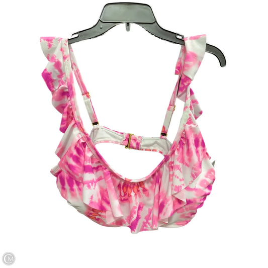 Swimsuit 2pc By Clothes Mentor In Pink, Size: 2x