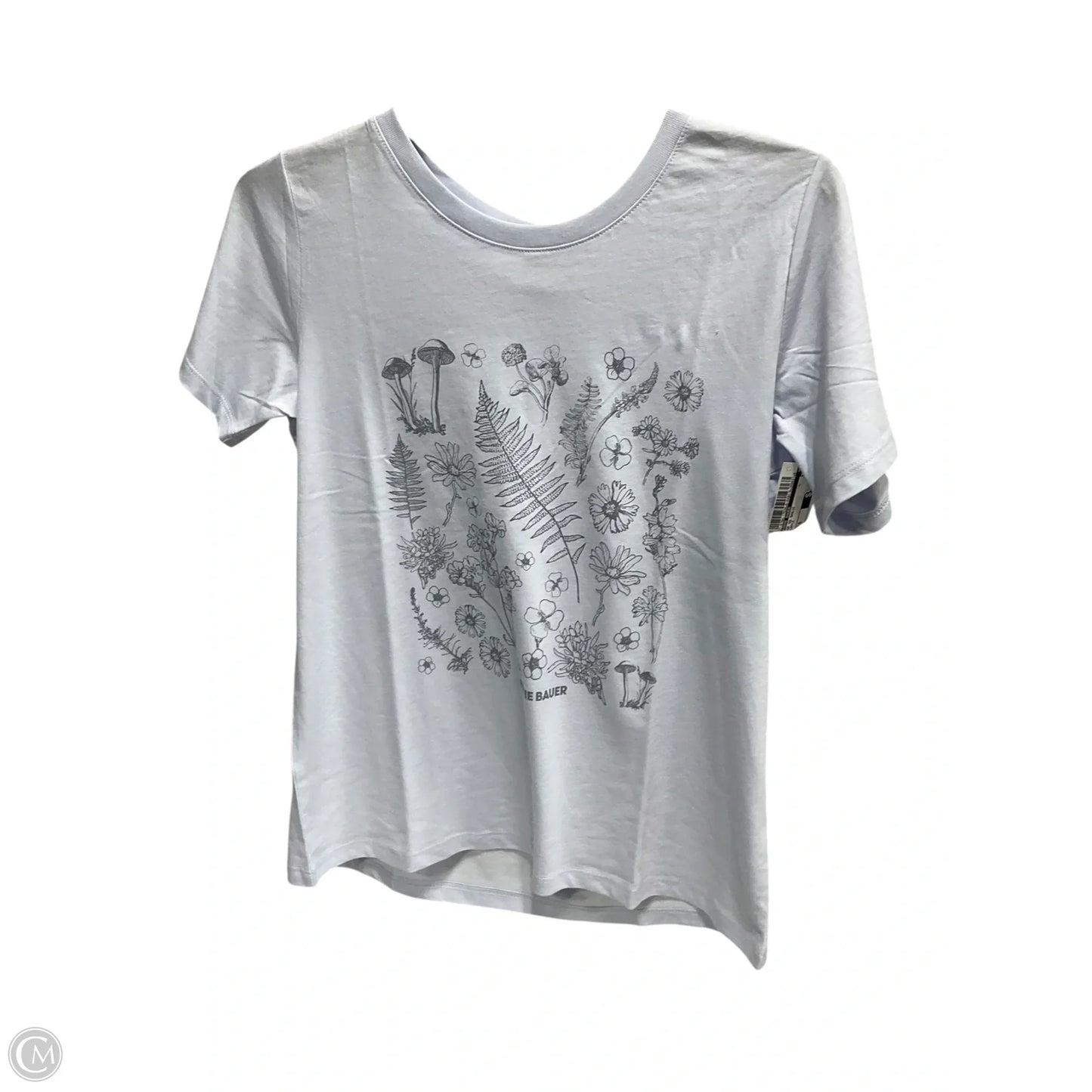 Top Short Sleeve Basic By Eddie Bauer In Purple, Size: S