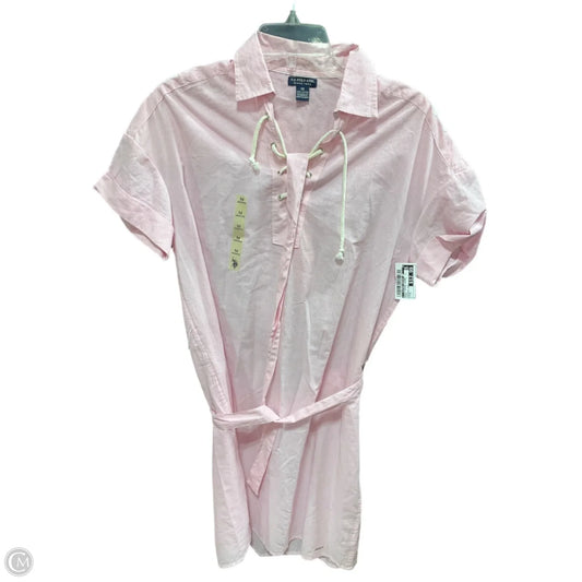 Dress Casual Short By Clothes Mentor In Pink, Size: M