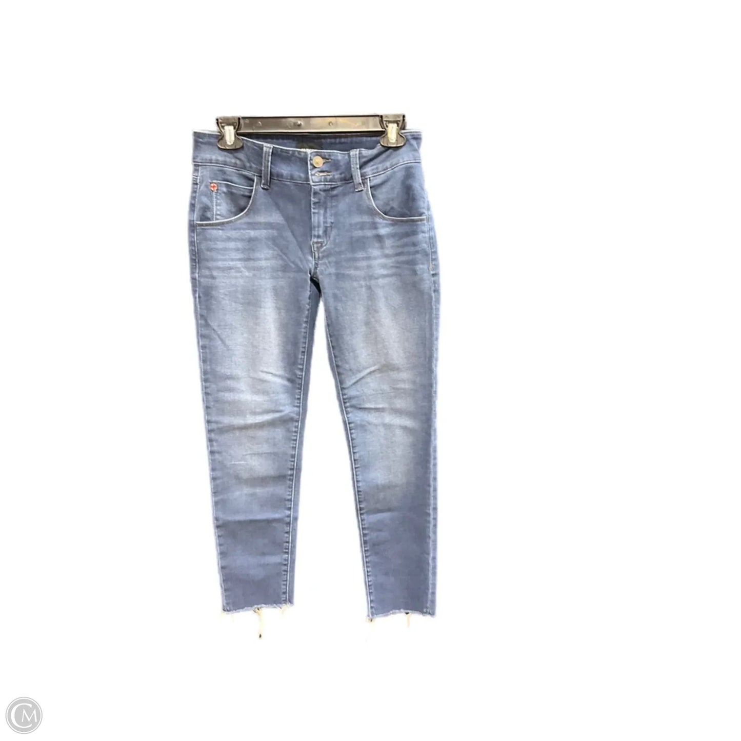 Jeans Skinny By Hudson In Blue Denim, Size: 8