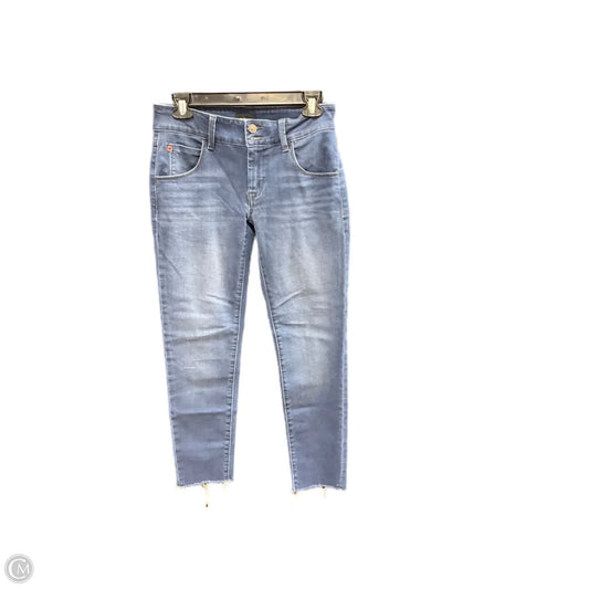 Jeans Skinny By Hudson In Blue Denim, Size: 8