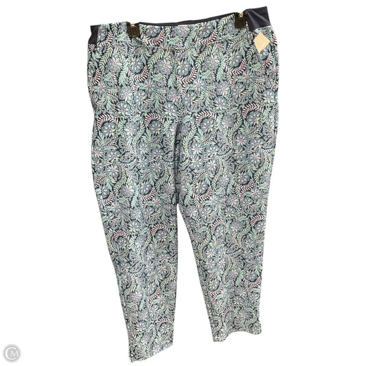 Athletic Pants By Tommy Bahama In Tropical Print, Size: Xl