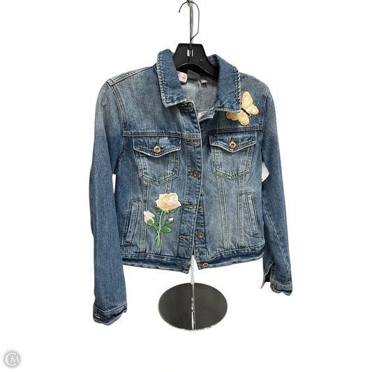 Jacket Denim By New York And Co In Blue Denim, Size: S