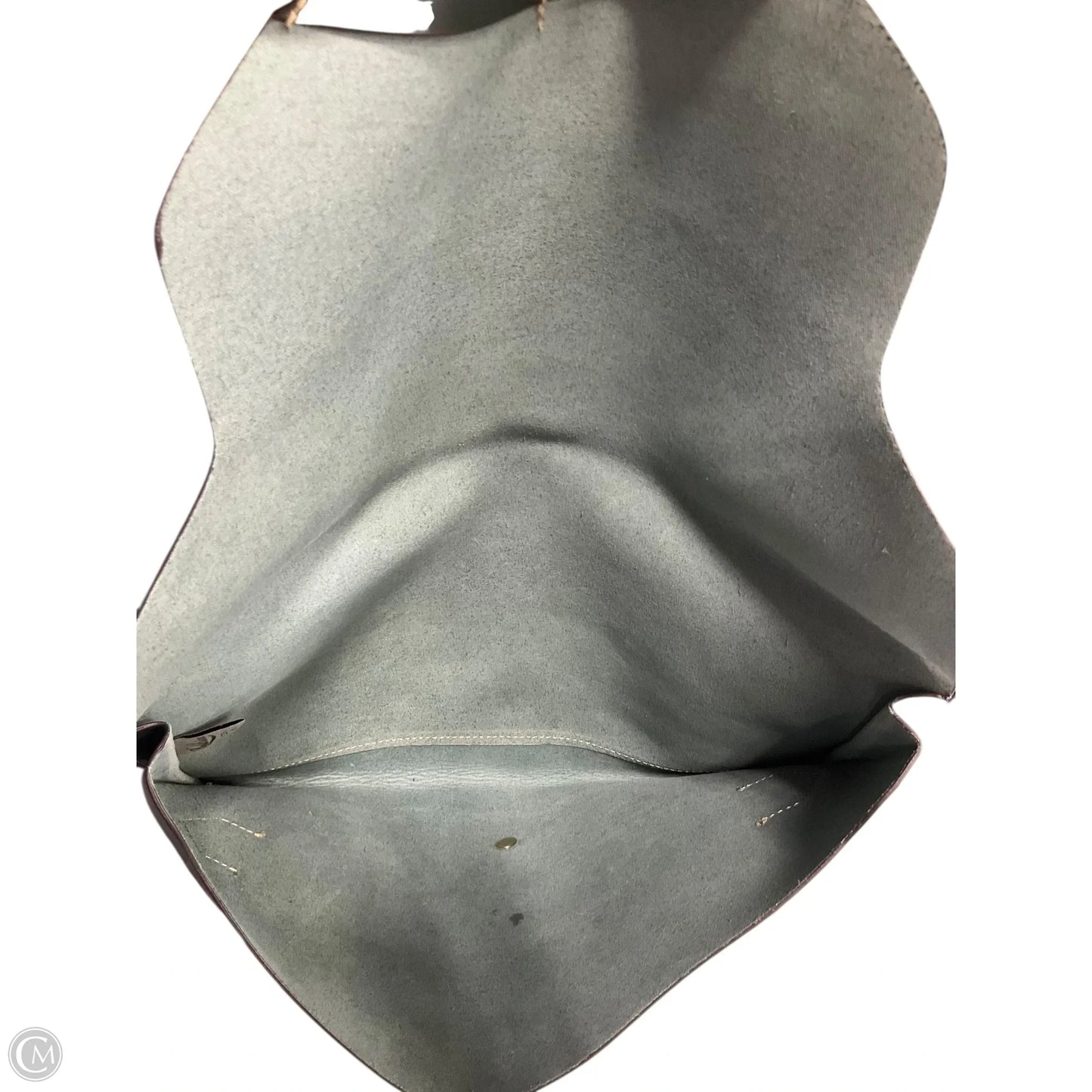 Clutch Leather By Clothes Mentor, Size: Large