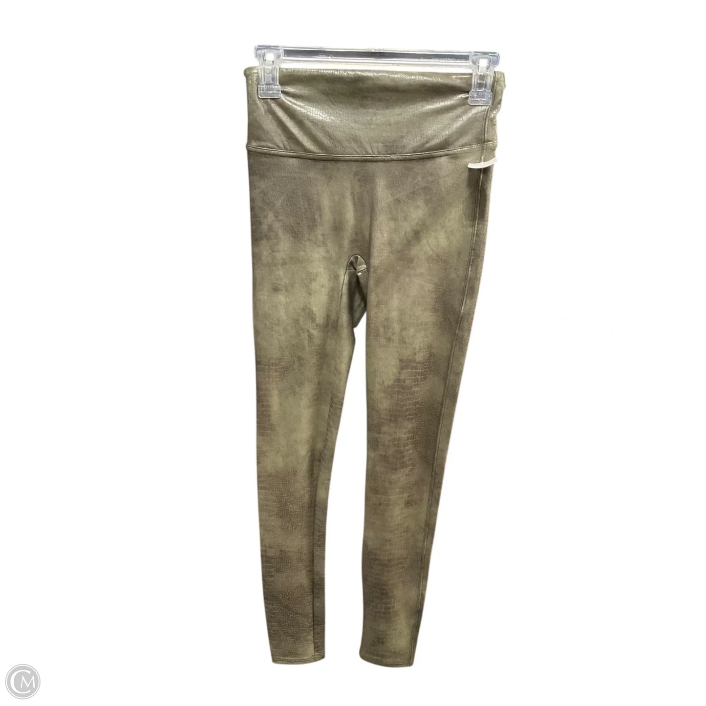 Pants Leggings By Spanx In Green, Size: S