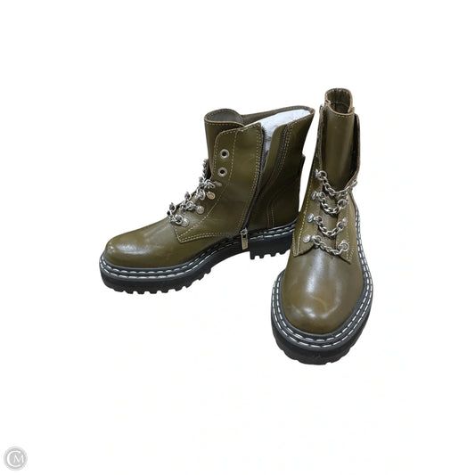 Boots Combat By Vince Camuto In Green, Size: 6.5