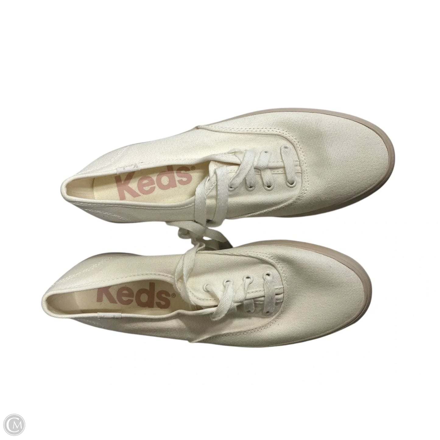 Shoes Sneakers By Keds In Cream, Size: 6.5