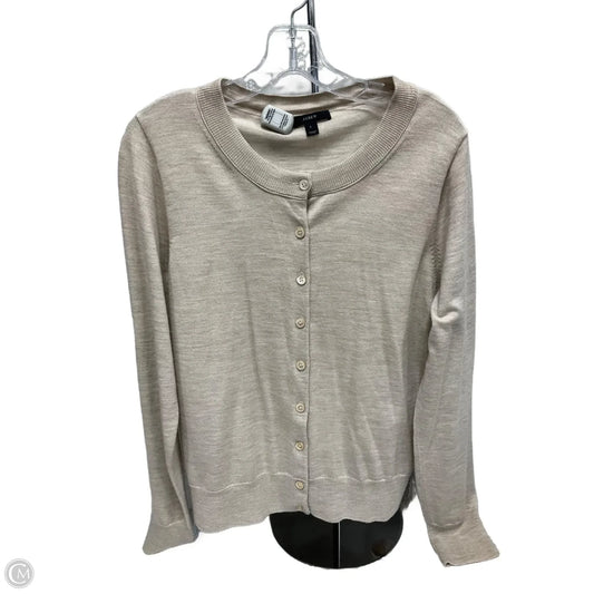 Cardigan By J. Crew In Tan, Size: L
