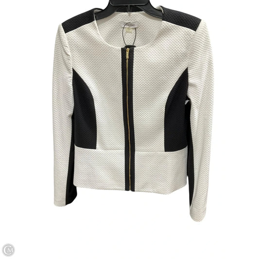 Blazer By Calvin Klein In Black & White, Size: M
