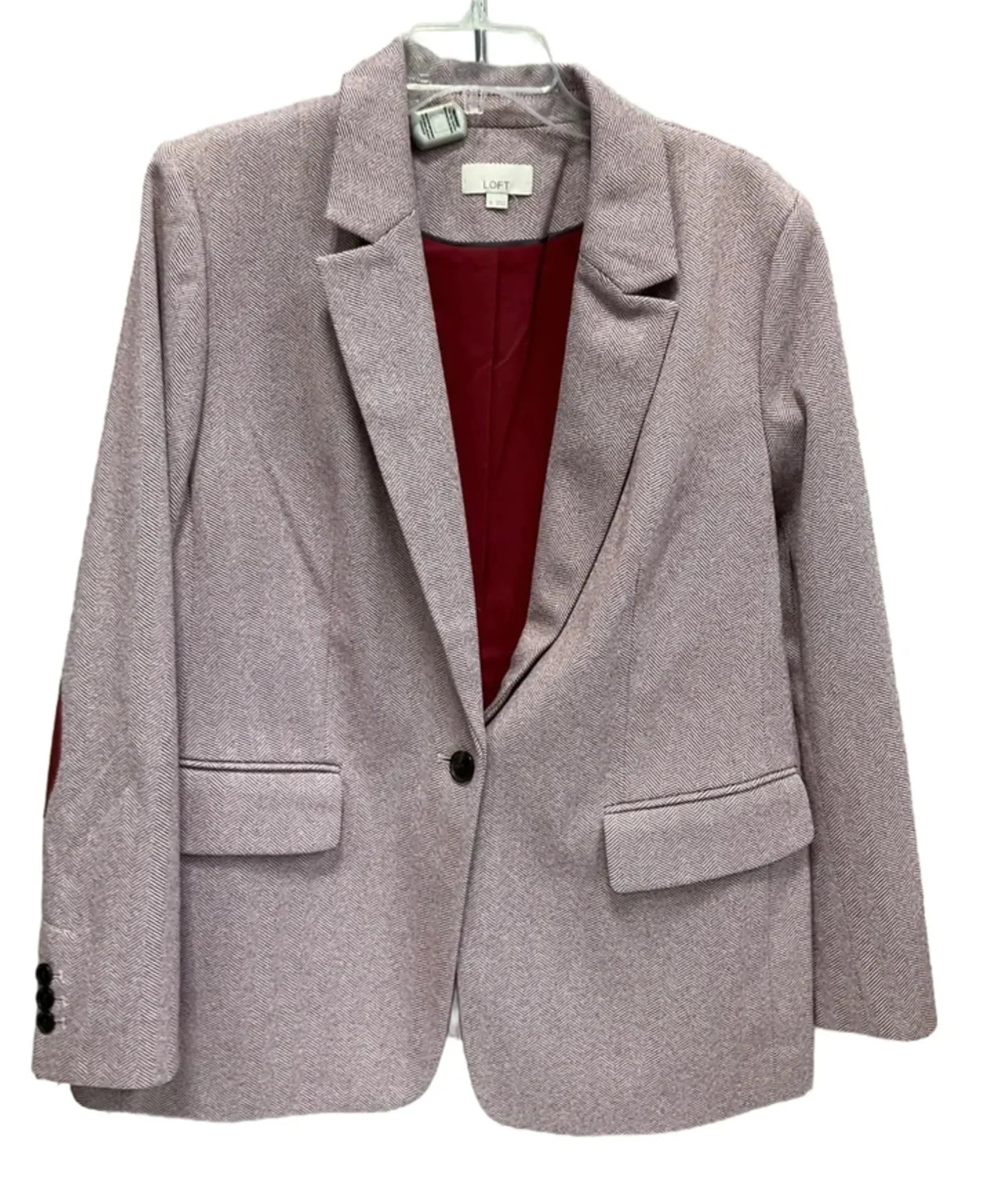 Blazer By Loft In Red, Size: Xl