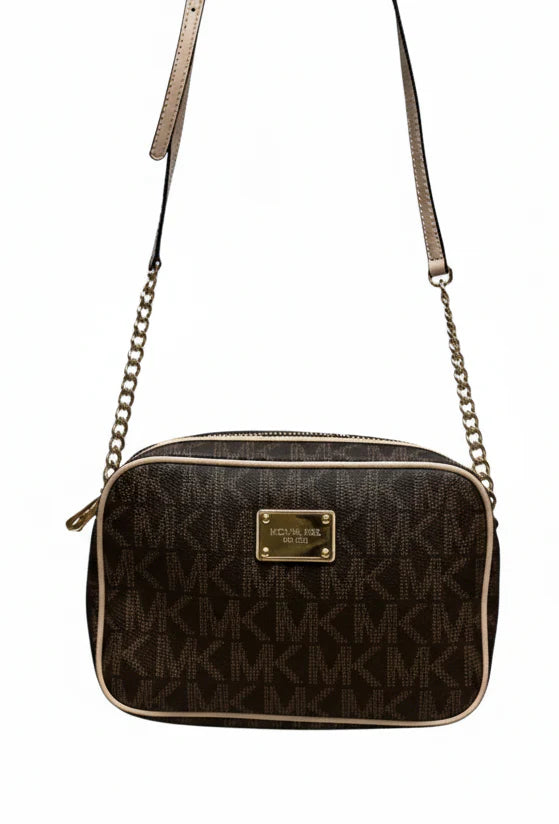 Crossbody Designer By Michael Kors, Size: Medium