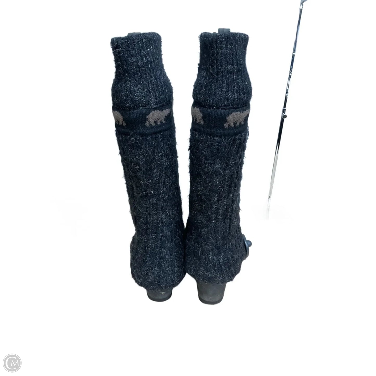 Boots Knee Heels By Sorel In Black, Size: 9