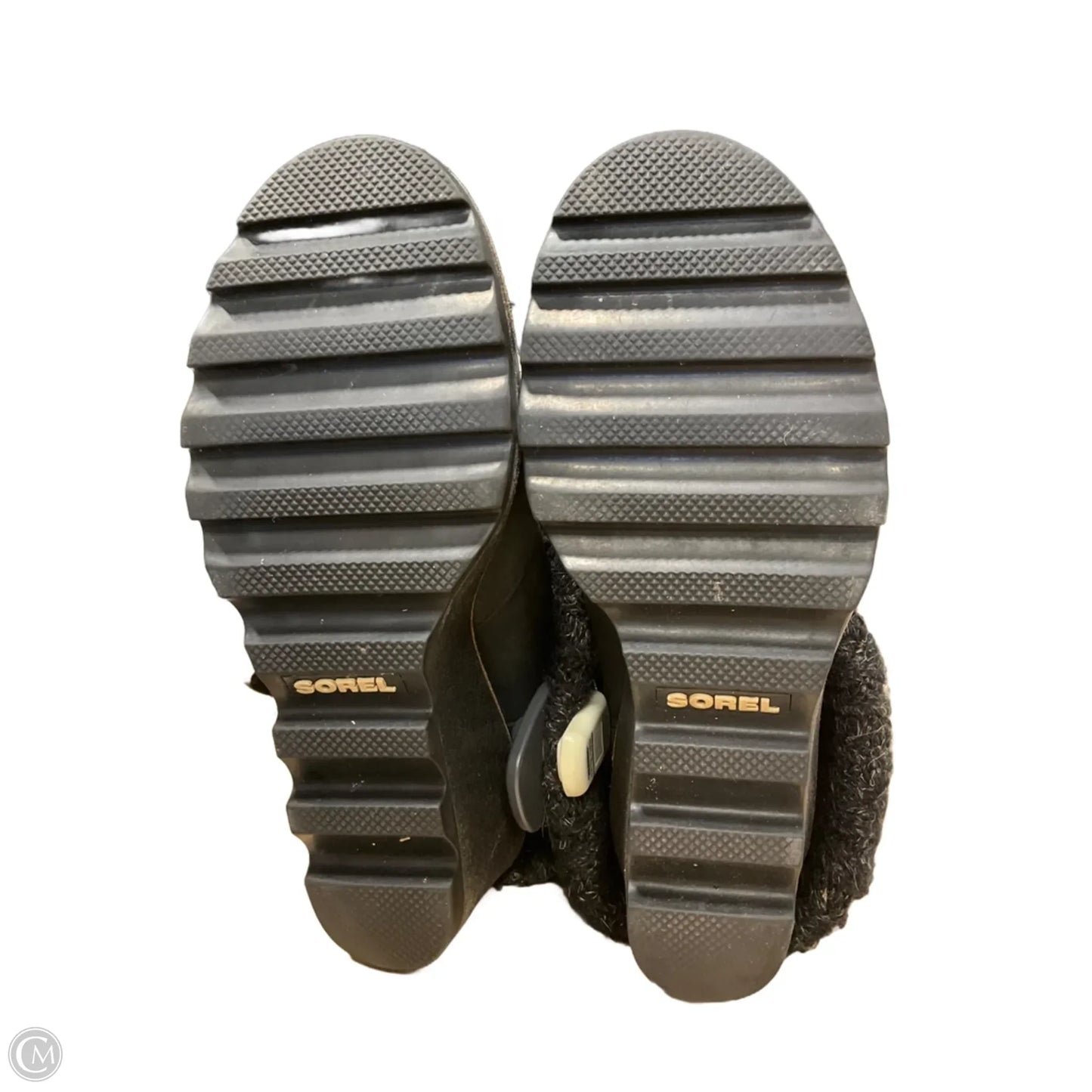 Boots Knee Heels By Sorel In Black, Size: 9