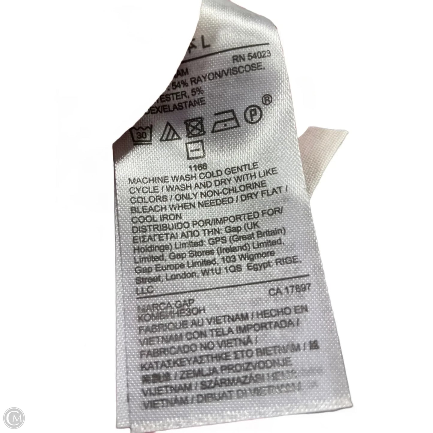 Jumpsuit By Gap In Pink, Size: L