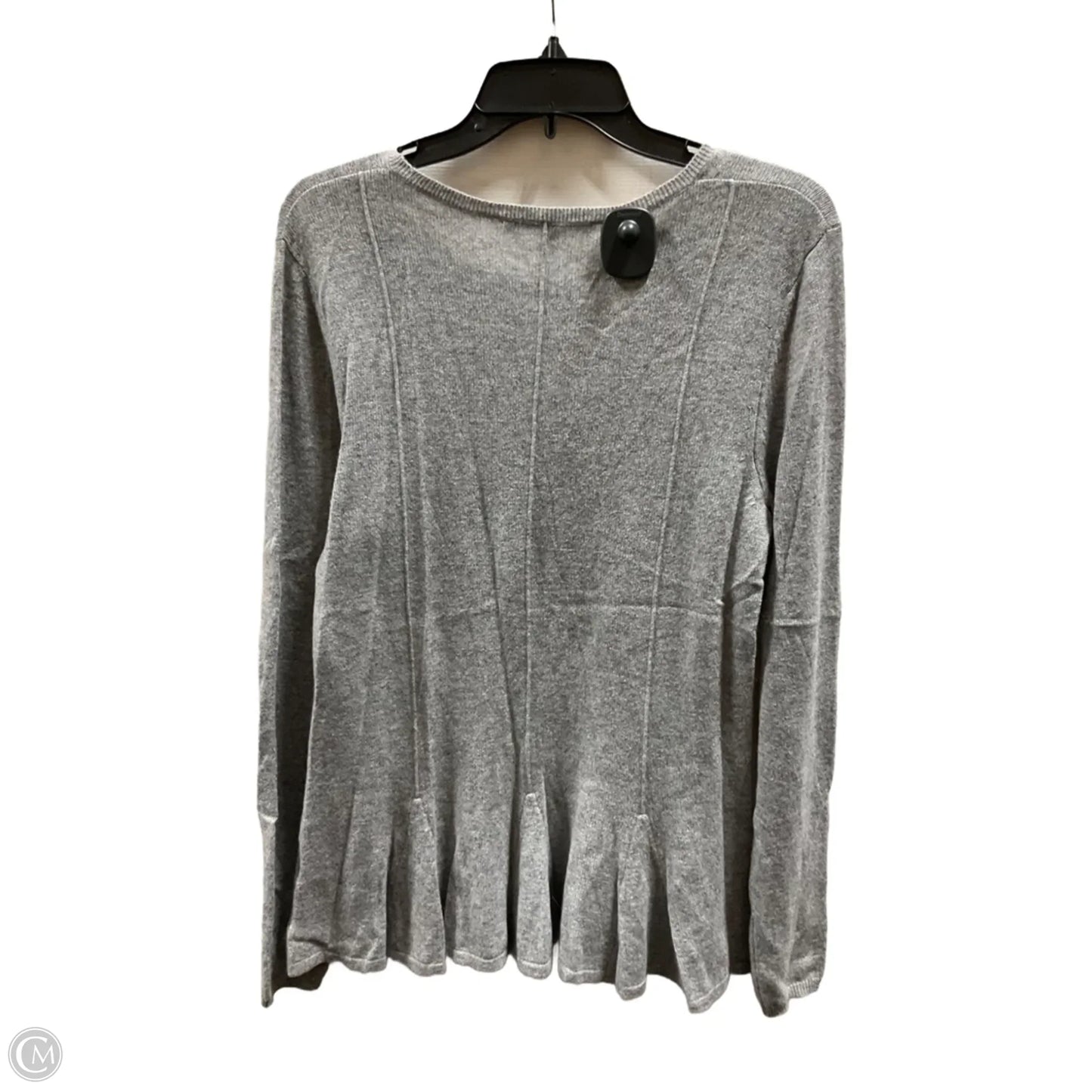 Sweater Cashmere By Antonio Melani In Grey, Size: Xl