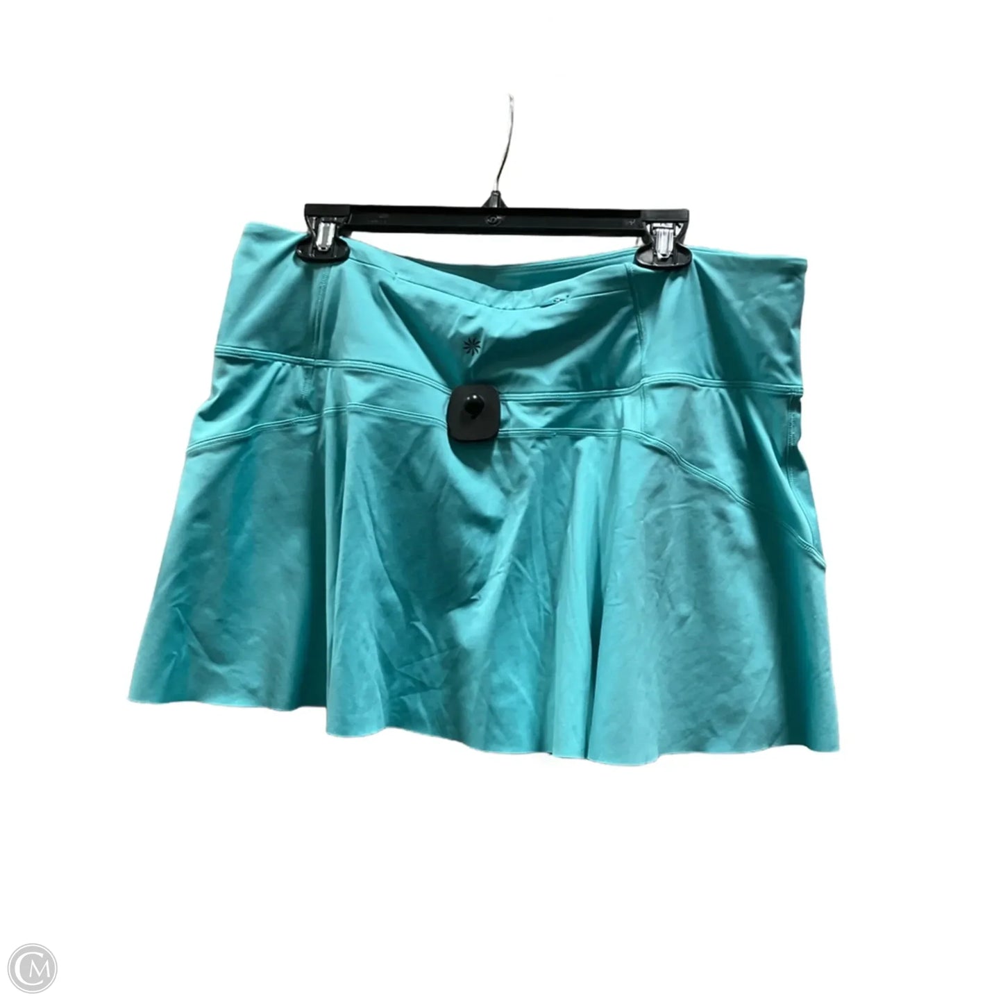 Athletic Skirt By Athleta In Teal, Size: Xl