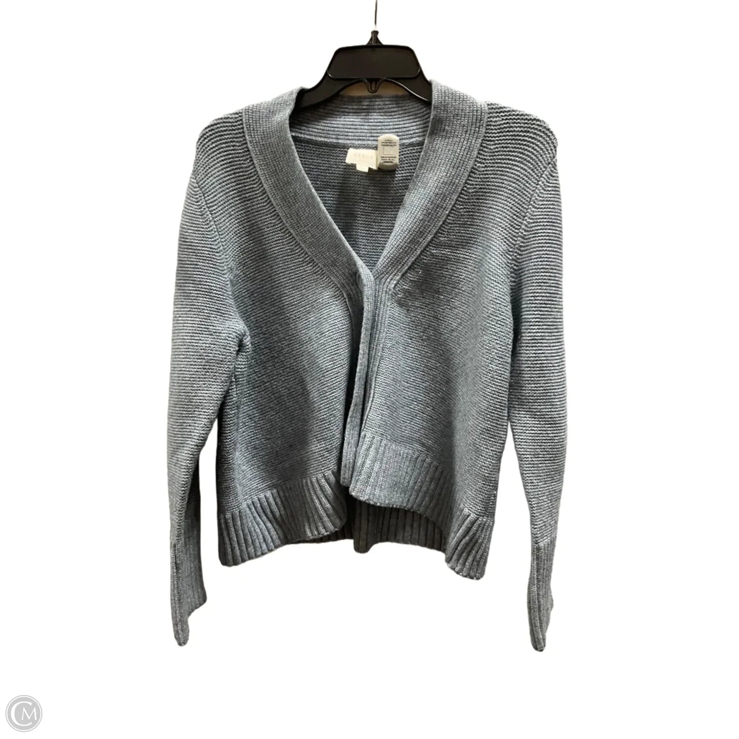 Sweater Cardigan By Cyrus In Blue, Size: L
