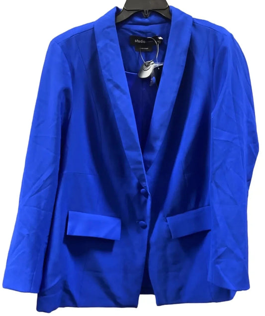 Blazer By Torrid In Blue, Size: 2x
