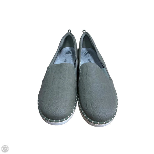Shoes Sneakers By Clarks In Green, Size: 12