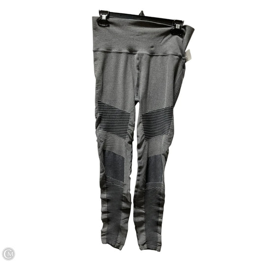 Athletic Leggings By Alo In Grey, Size: L