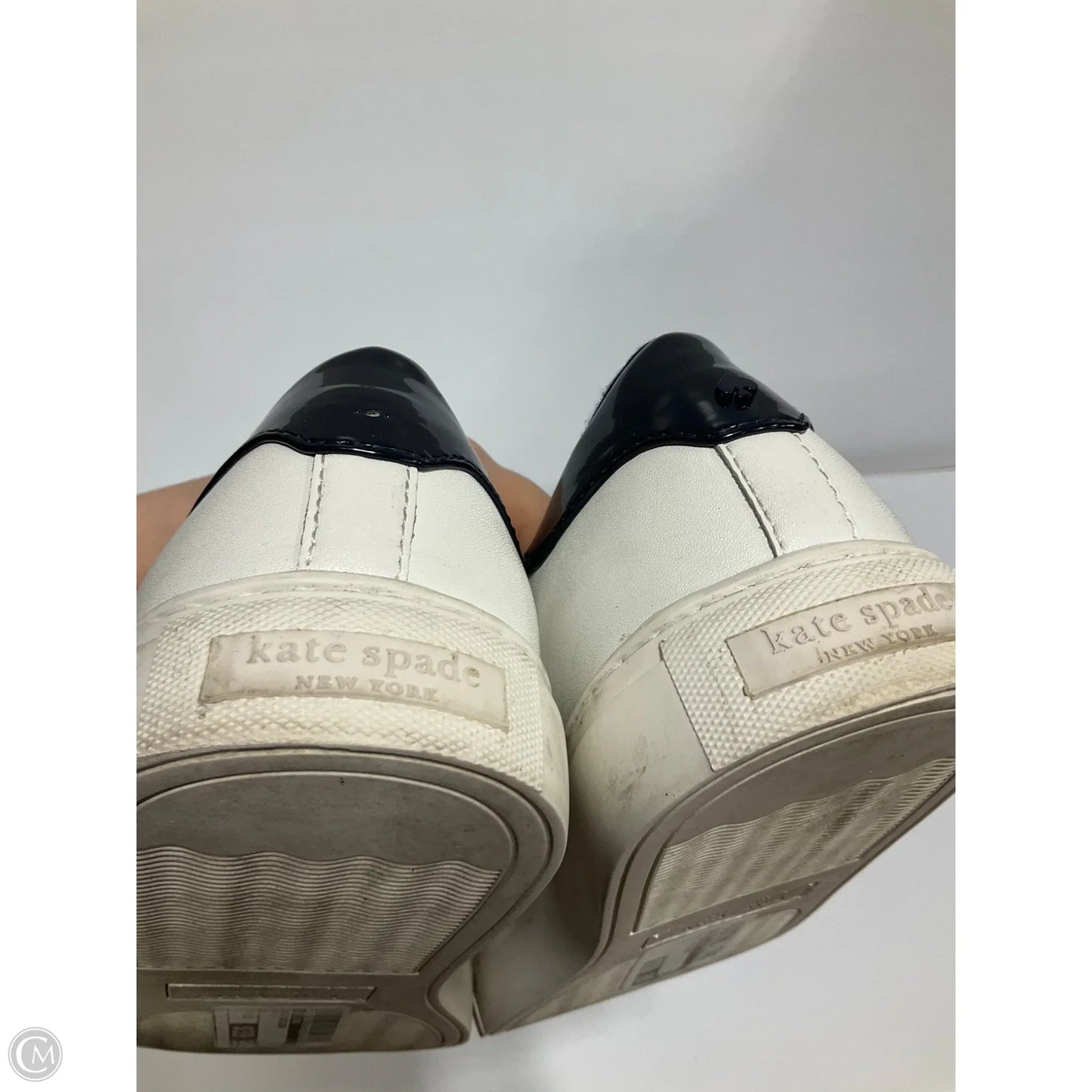 Shoes Designer By Kate Spade In White, Size: 9.5