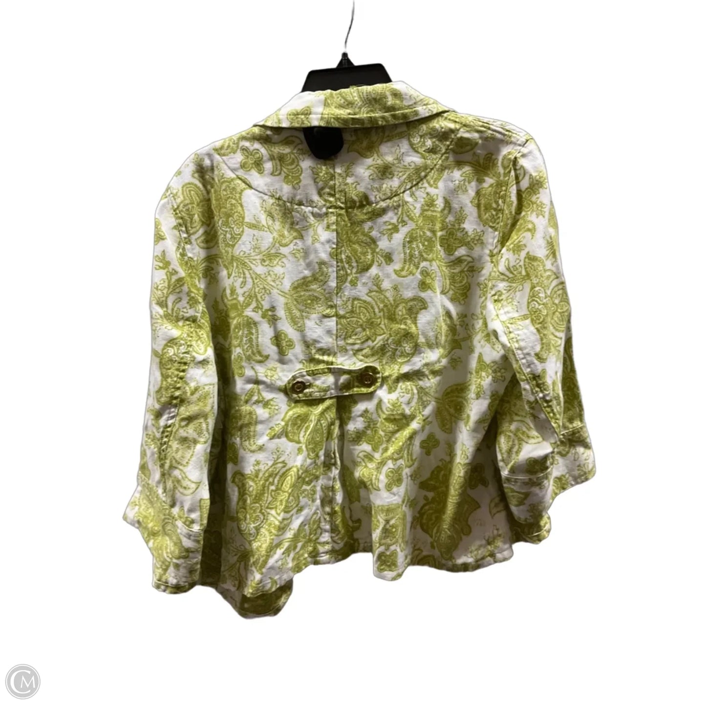 Jacket Other By Charter Club In Green, Size: Xl