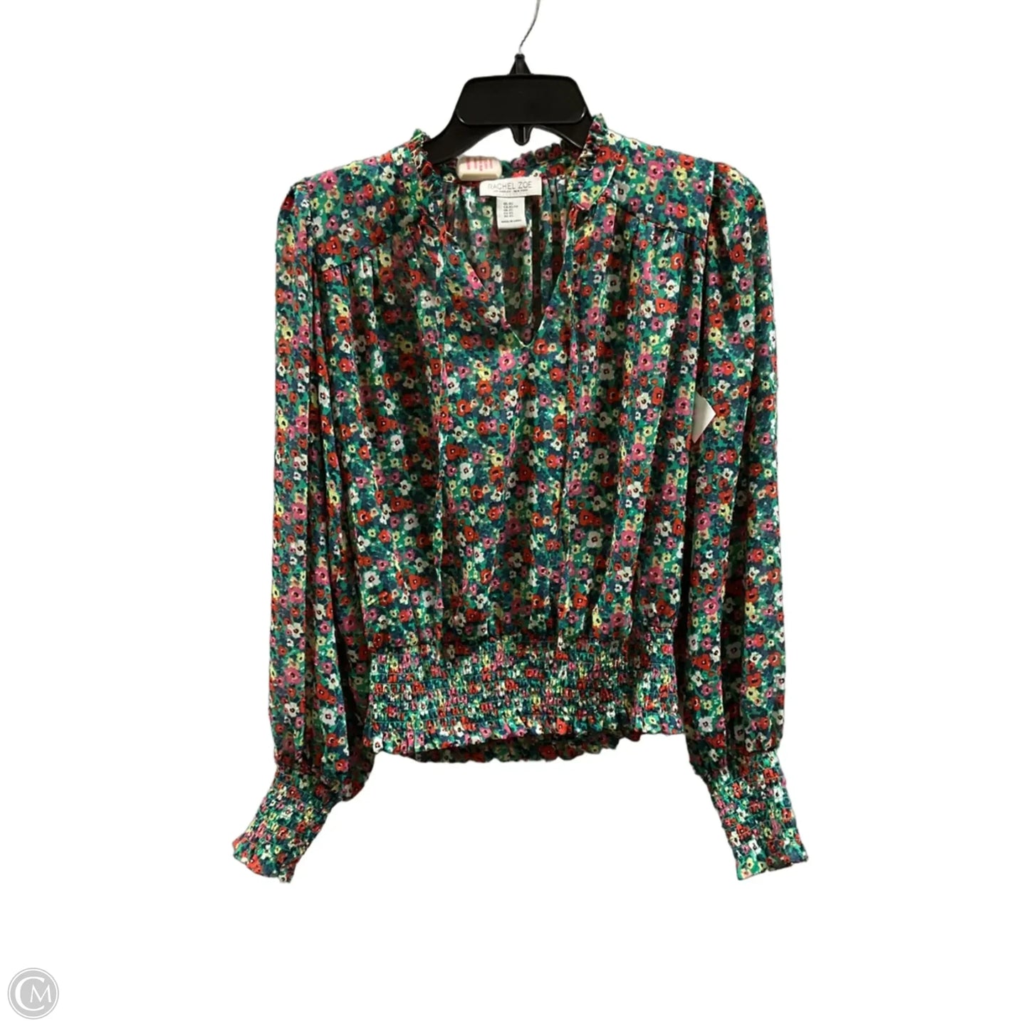 Top Long Sleeve By Rachel Zoe In Green, Size: Xs