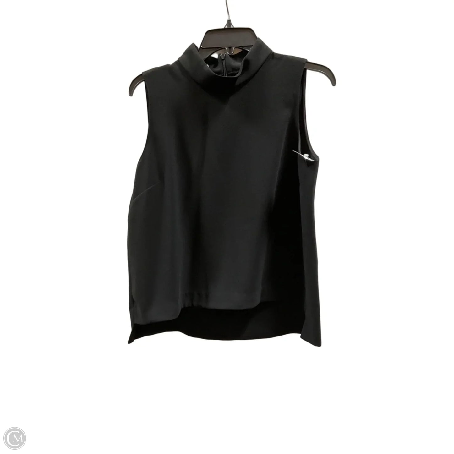 Top Sleeveless By Zara In Black, Size: M
