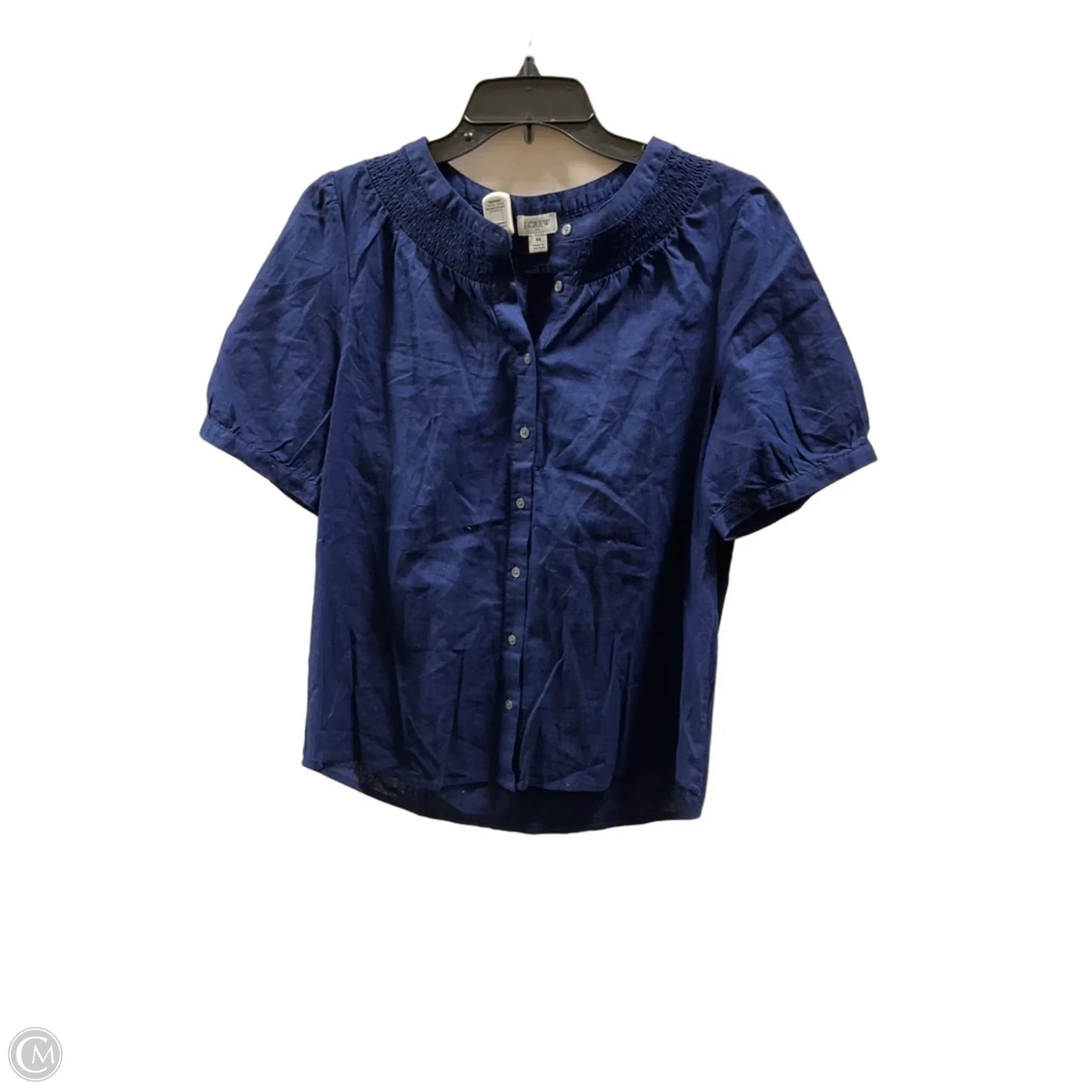 Top Short Sleeve By J. Crew In Blue, Size: M