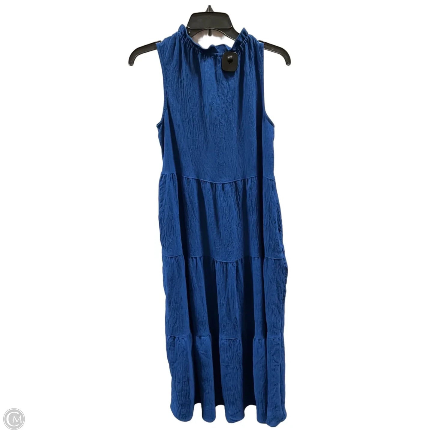 Dress Casual Midi By Max Studio In Blue, Size: S
