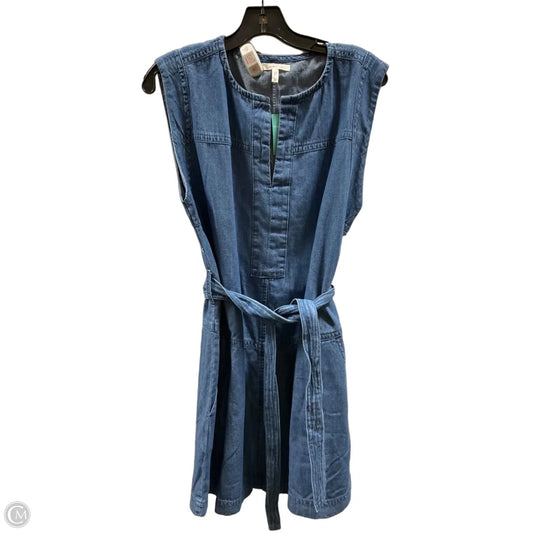 Dress Casual Short By Maurices In Blue Denim, Size: M