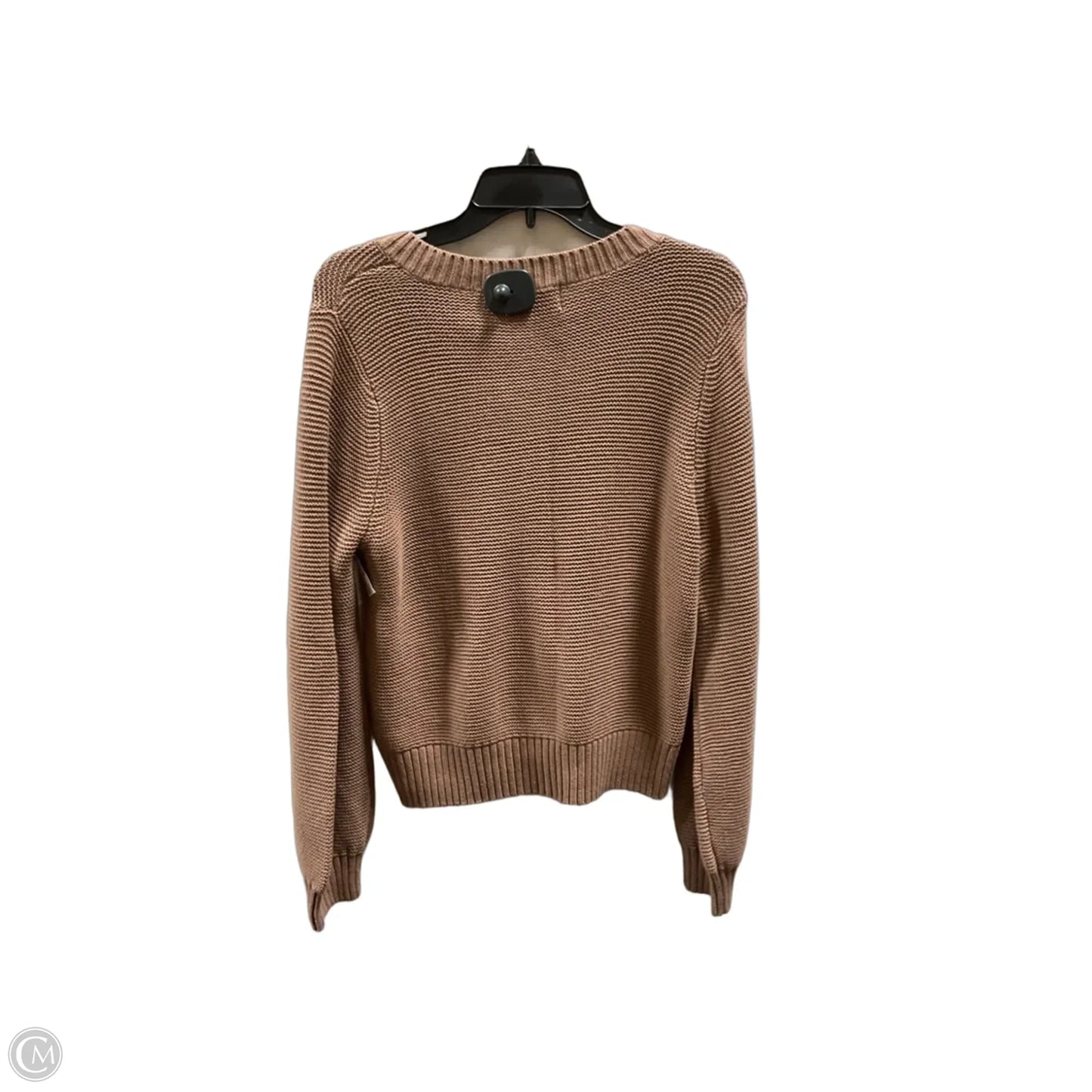 Sweater Cardigan By Old Navy In Tan, Size: M
