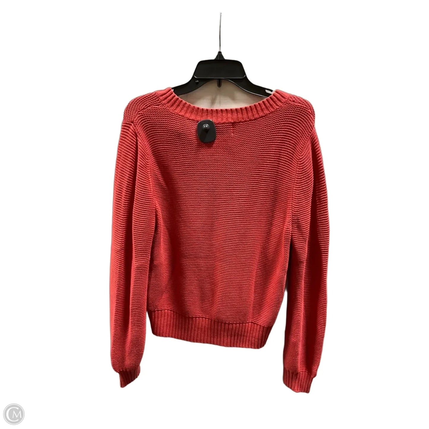 Sweater Cardigan By Old Navy In Orange, Size: M