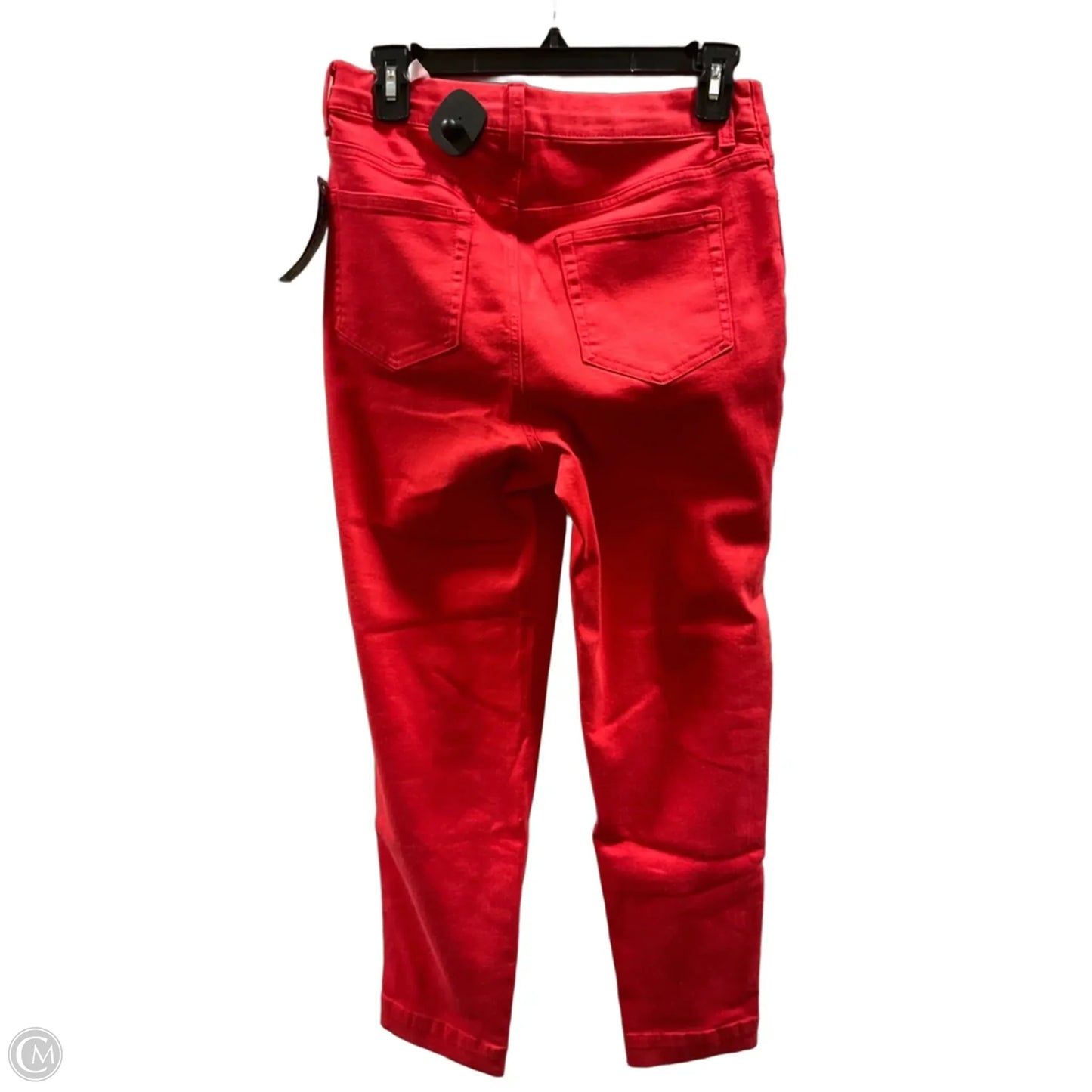 Jeans Cropped By D&co. In Red, Size: 6