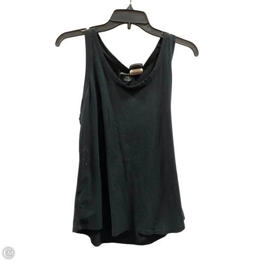 Athletic Tank Top By Eddie Bauer In Black, Size: M