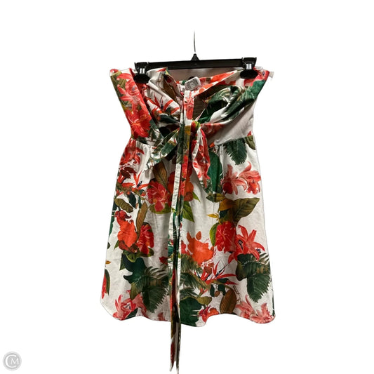 Dress Casual Short By Gianni Bini In Tropical Print, Size: Xs