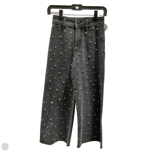 Jeans Wide Leg By Antonio Melani In Grey, Size: 0