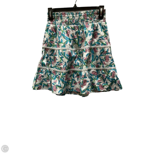 Skirt Mini & Short By J. Crew In Tropical Print, Size: Xxs