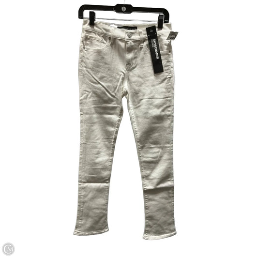 Jeans Skinny By Express In White, Size: 2