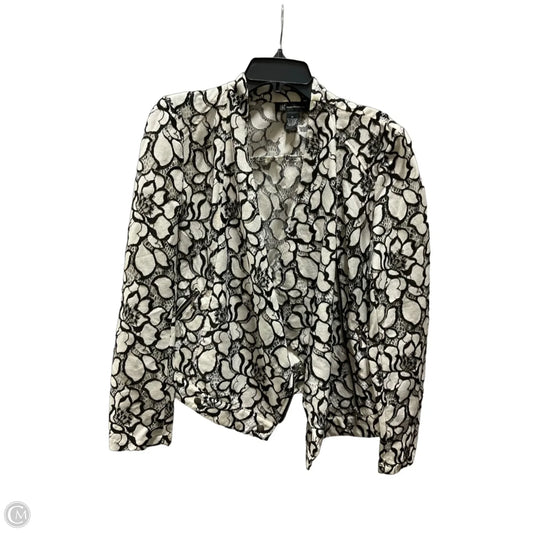 Jacket Other By Inc In Black & Cream, Size: M
