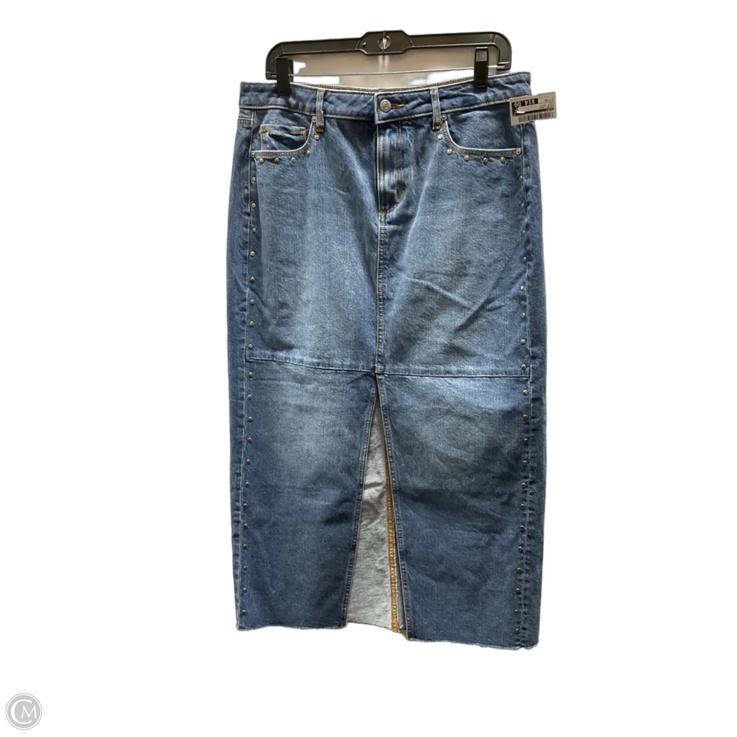 Skirt Maxi By Loft In Blue Denim, Size: 10