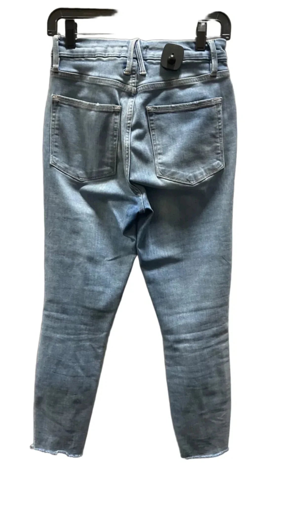 Jeans Skinny By Good American In Blue Denim, Size: 4