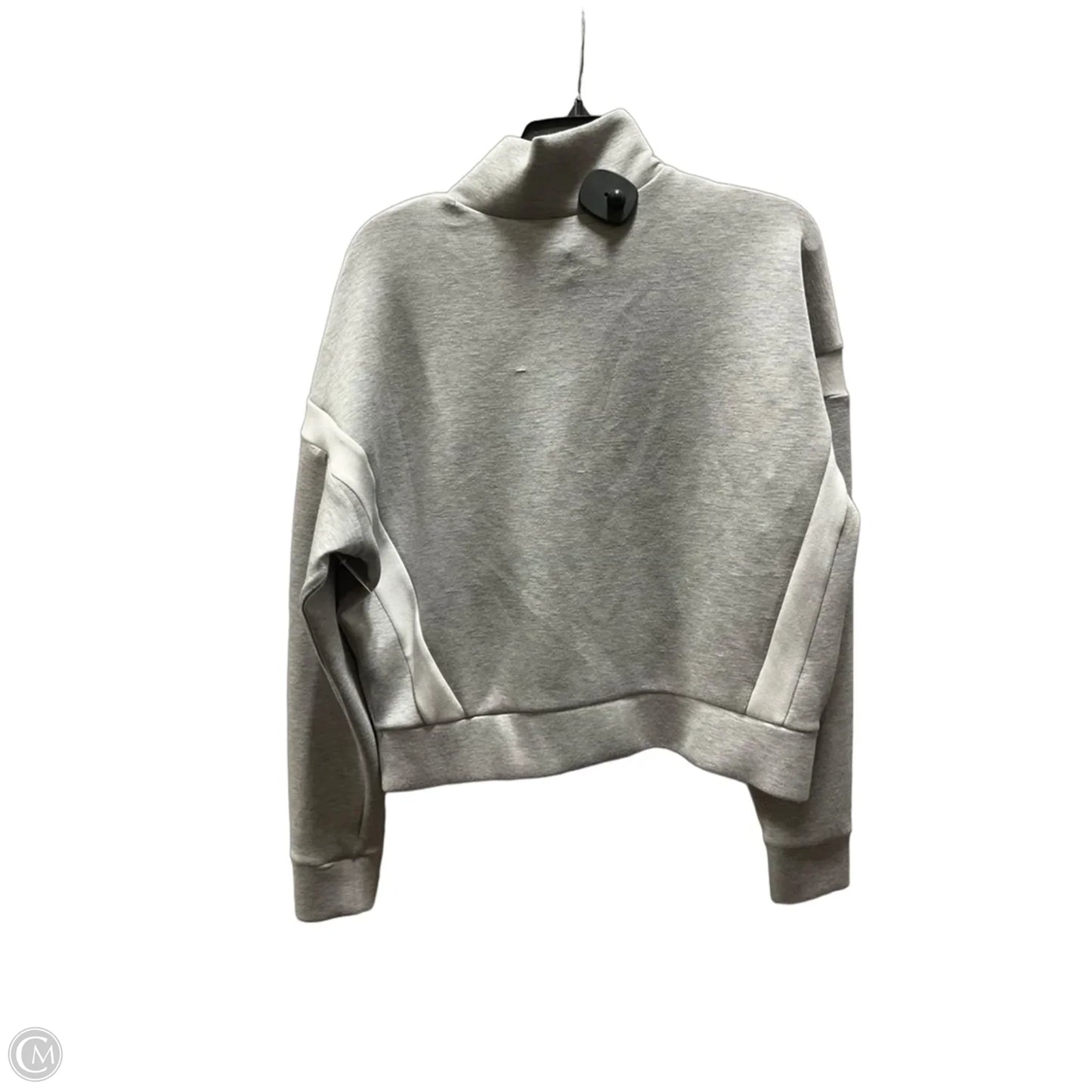 Athletic Jacket By Spanx In Grey, Size: L