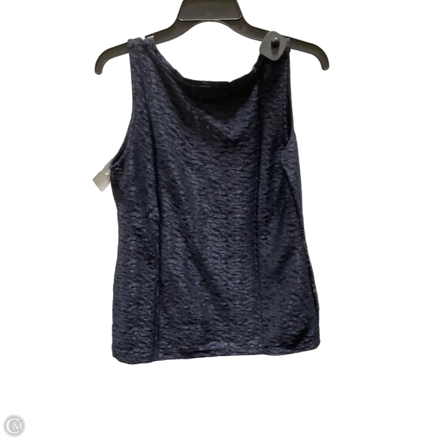 Top Sleeveless By Banana Republic In Navy, Size: M
