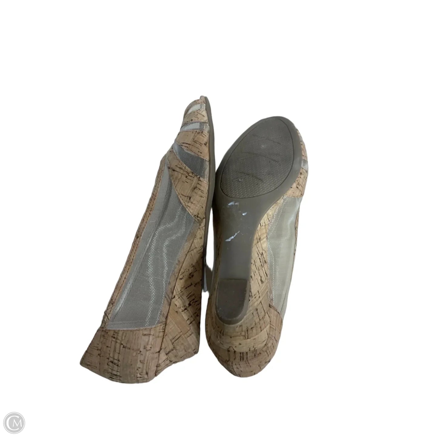 Sandals Heels Platform By Impo In Tan, Size: 6.5